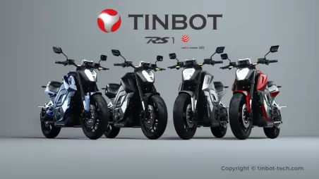 TINBOT RS1 of KOLLTER black | electric motorcycle m version