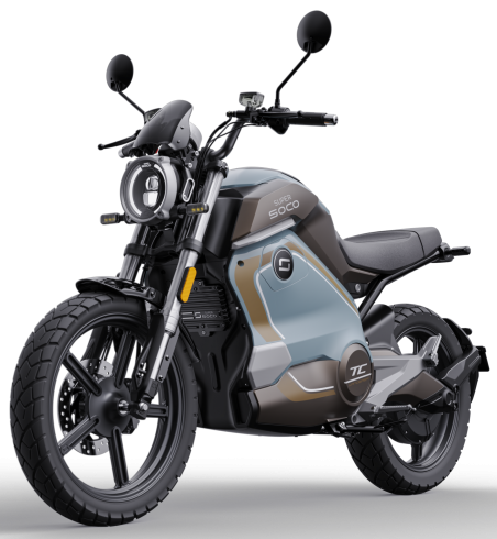 SUPER SOCO WANDERER blue | electric motorcycle-scooter