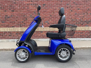 4 Roues  FREEDOM ULTRA bleu - scooter électrique