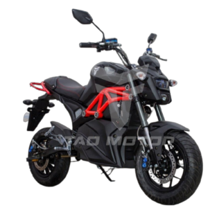 GEMINI of TAO MOTOR black | electric motorcycle-scooter