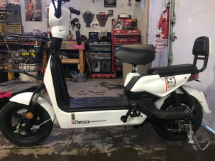VOLT S1 white| electric motorcycle-scooter