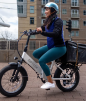 GOTRAX – F2 WHITE 500w. 48v.-10.4aH.  / ELECTRIC BIKES