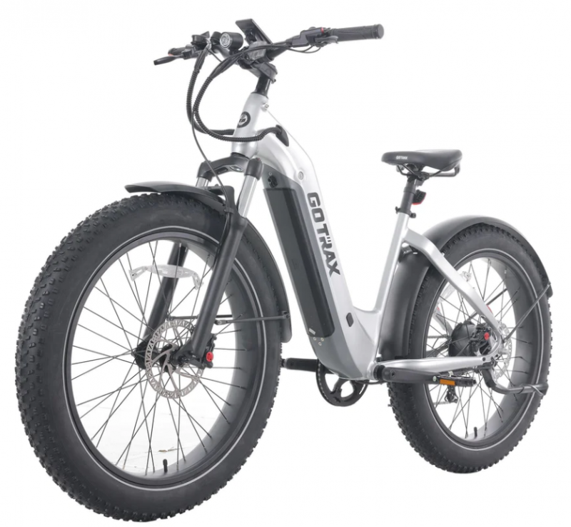 GOTRAX TUNDRA SILVER 750w. 48v.-20Ah. / ELECTRIC FATBIKE