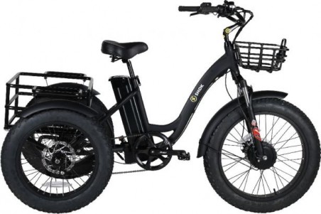 Shok Triode 500w. 48v.-13Ah. / 3 wheel electric fat bike