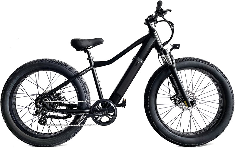 SHOK Atomik - Fat Tire Mountain Ebike 48V, 500W, 10.4Ah