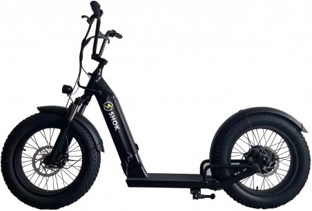 SHOK Fusion 48V, 500W, 10Ah - Hybrid electric kick scooter