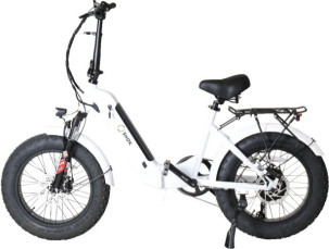 SHOK Pulsar 2.0 - Vélo électrique pliant fat tire, 48 ​​V, 500 W, 10,4 Ah