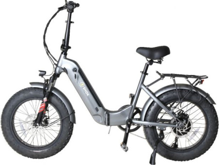 SHOK QUASAR - Folding Fat Tire Step Through Ebike 48V, 500W, 10.4Ah,