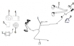 Diagram and parts Electronic for SUPER SOCO CPX - Energy Group Canada