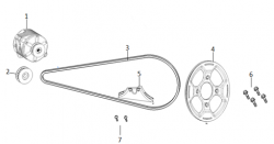 Schéma et pièces de Moteur et transmission pour SUPER SOCO TC-MAX